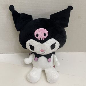 Kuromi Sanrio Plush Stuffed Animal Black White Pink 2023